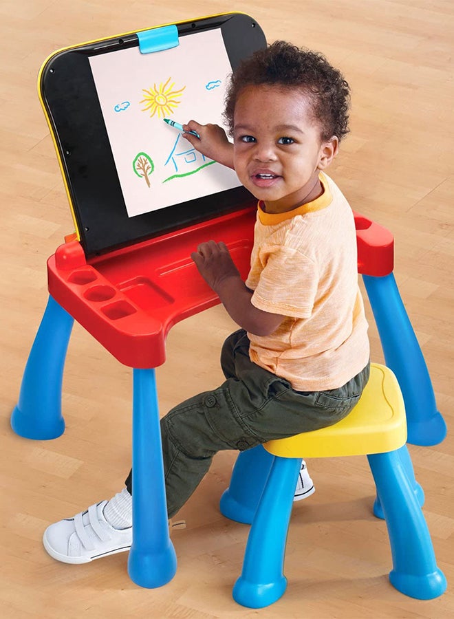 Touch and Learn Activity Deluxe Desk | Multicolor, Baby Activity Table for Toddlers | Baby Activity Table for Toddlers & Kids – Unisex | 6 Months+ 36.5x60.8x43.3cm