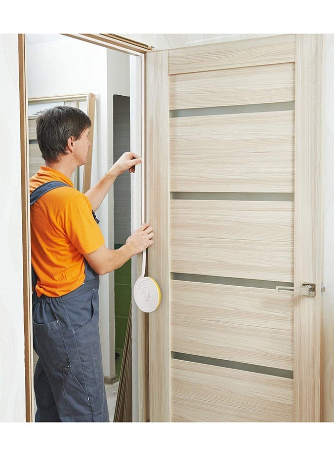 Sharpdo Windproof And Rainproof Strip White/Yellow 196.8inch - Image 2