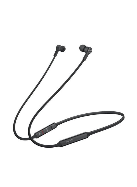 FreeLace Round Neck Bluetooth Earphones Black