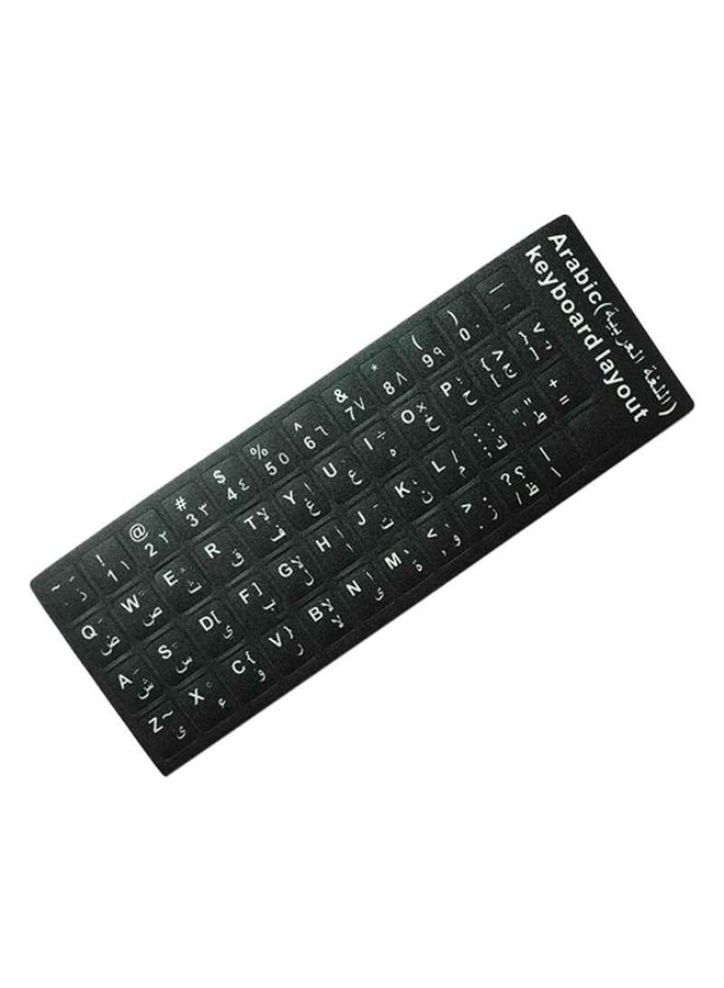 إيكون - كمبيوتر مكتبي الكل في واحد IKWAP238F بشاشة فل اتش دي مقاس 23.8 بوصة ومعالج كور i3-380M وذاكرة رام سعة 4 جيجابايت ومحرك أقراص SSD سعة 128 جيجابايت ونظام تشغيل ويندوز/ بطاقة رسومات إنتل عالية الوضوح وملصق لوحة مفاتيح بملصق عربي اللغة الإنجليزية أبيض - Image 1