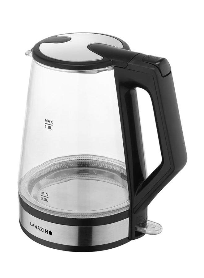 LAWAZIM Glass Kettle 1.8 L 1500 W 50037 Clear  - Image 2