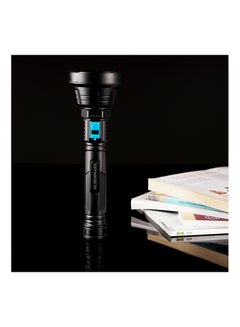 Olsenmark Rechargeable LED Flashlight Torch Black 0.361kg  - Image 2