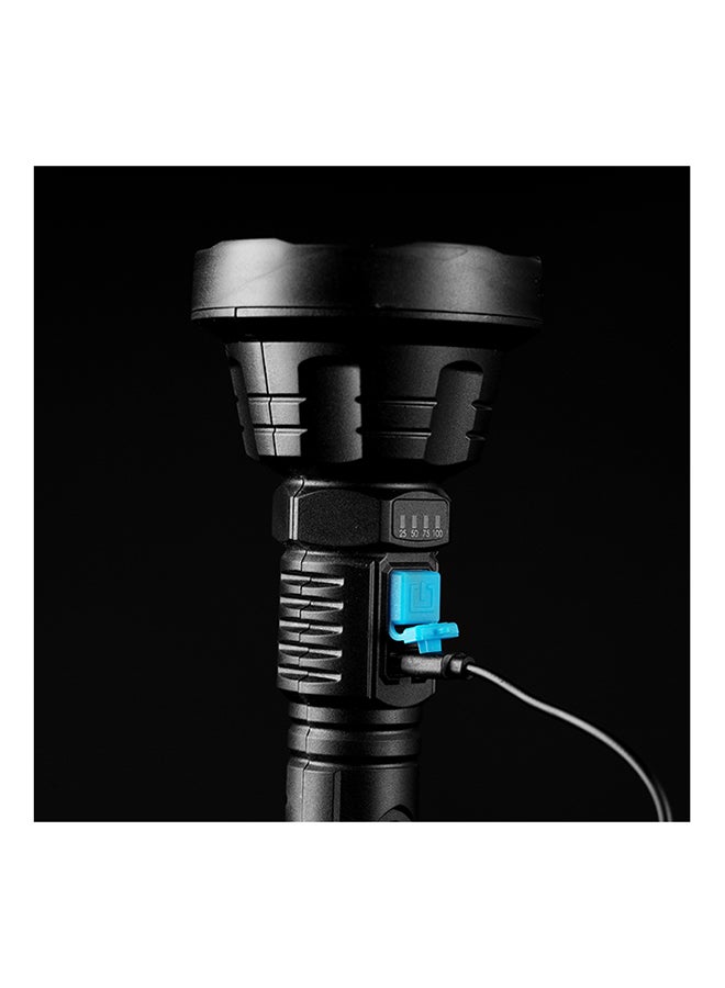Olsenmark Rechargeable LED Flashlight Torch Black 0.361kg  - Image 5