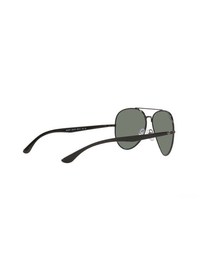 Ray-Ban Pilot Sunglasses - RB3675 002/58-58 - Lens Size: 58 mm - Black  - Image 4