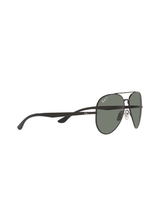 Ray-Ban Pilot Sunglasses - RB3675 002/58-58 - Lens Size: 58 mm - Black  - Image 5