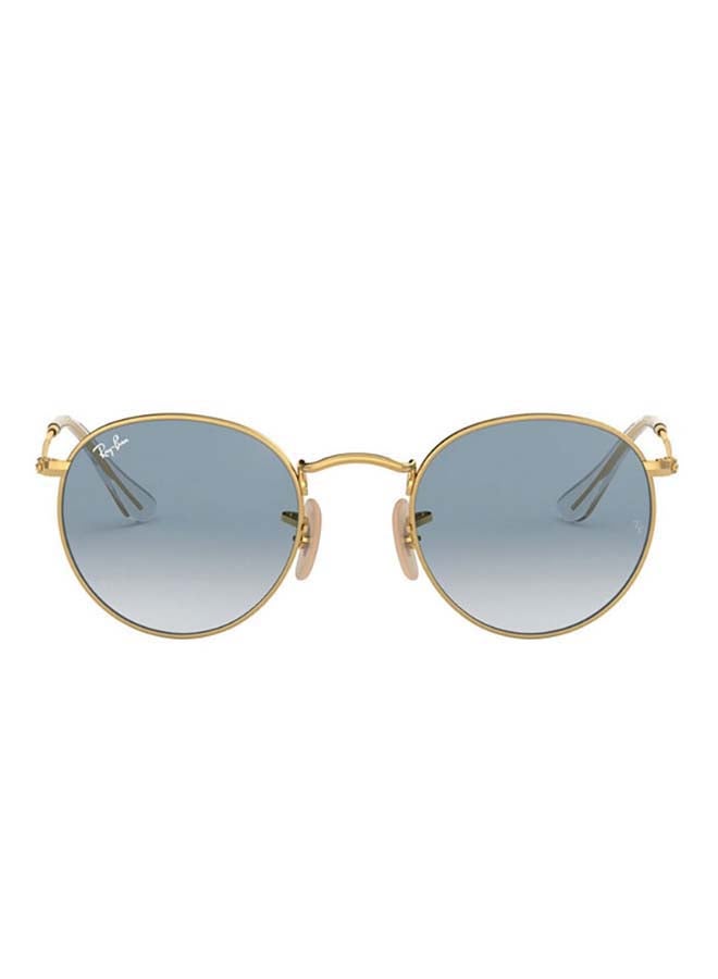 Ray-Ban Round Sunglasses RB3447 001/3F-50 - Lens Size: 50mm - Gold  - Image 2
