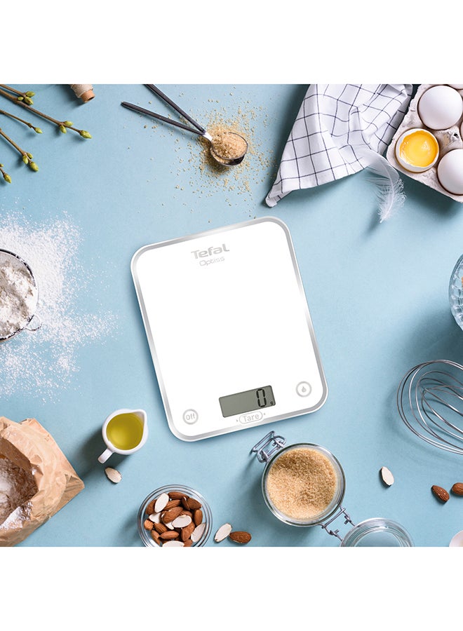 Tefal - Kitchen Scale/Weighing Scale Optiss White - Image 1