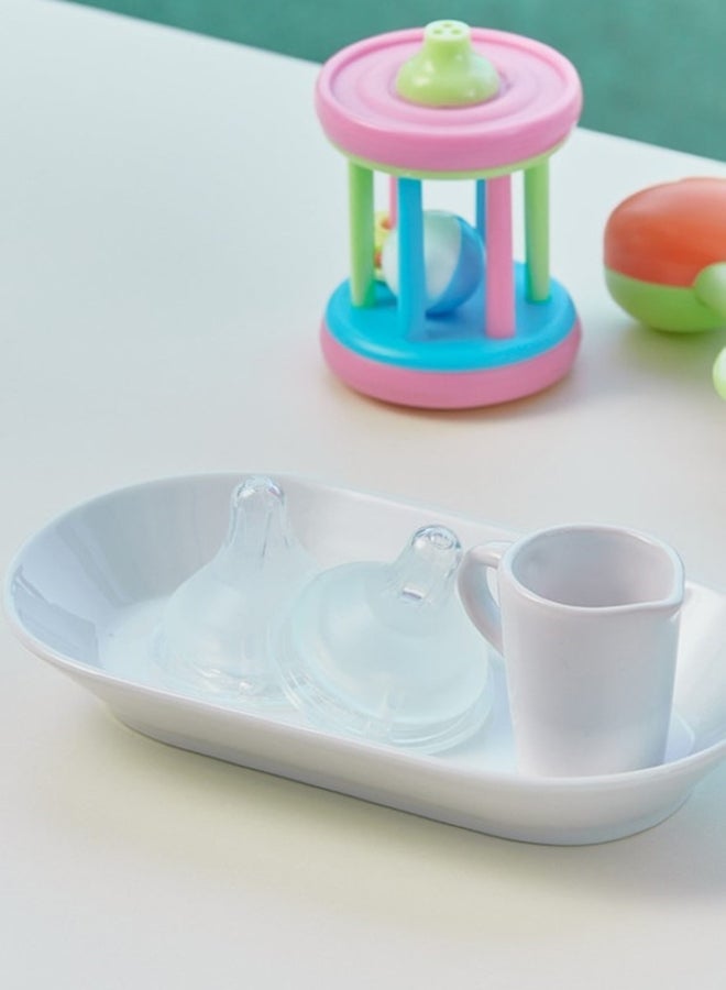 سبكترا عبوة من حلمتين مضادتين للمغص للأطفال من عمر 3 أشهر فما فوق، مقاس متوسط - Image 4