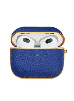 Apple AirPods 3 Leather Case - Blue
