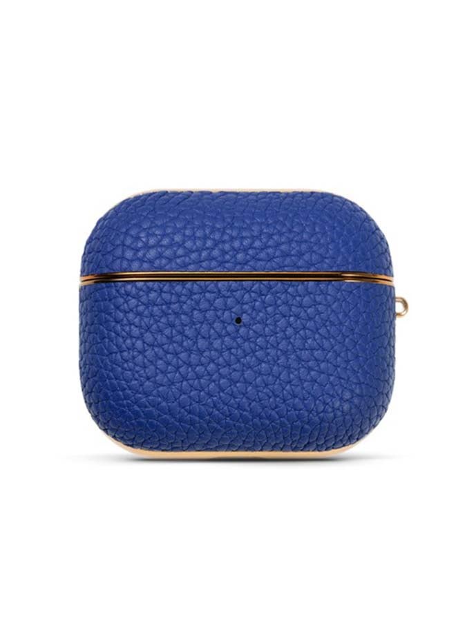 HYPHEN - Apple AirPods 3 Leather Case - Blue - Image 1