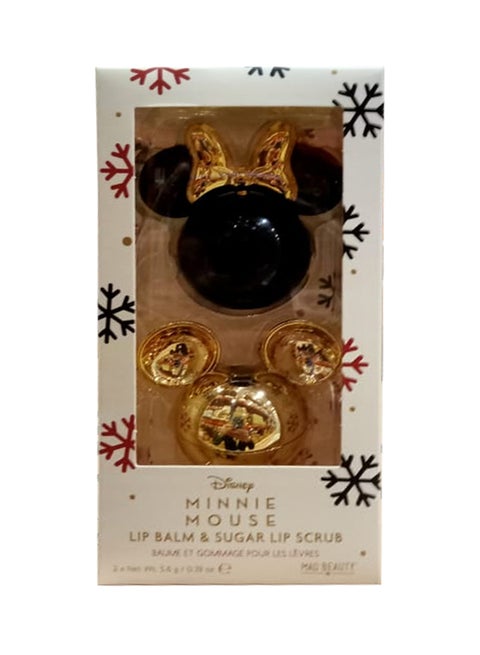 Disney Minnie Mouse Lip Balm And Sugar Scrub 5.6grams