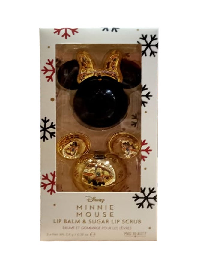 Mad Beauty - Disney Minnie Mouse Lip Balm And Sugar Scrub 5.6grams - Image 1