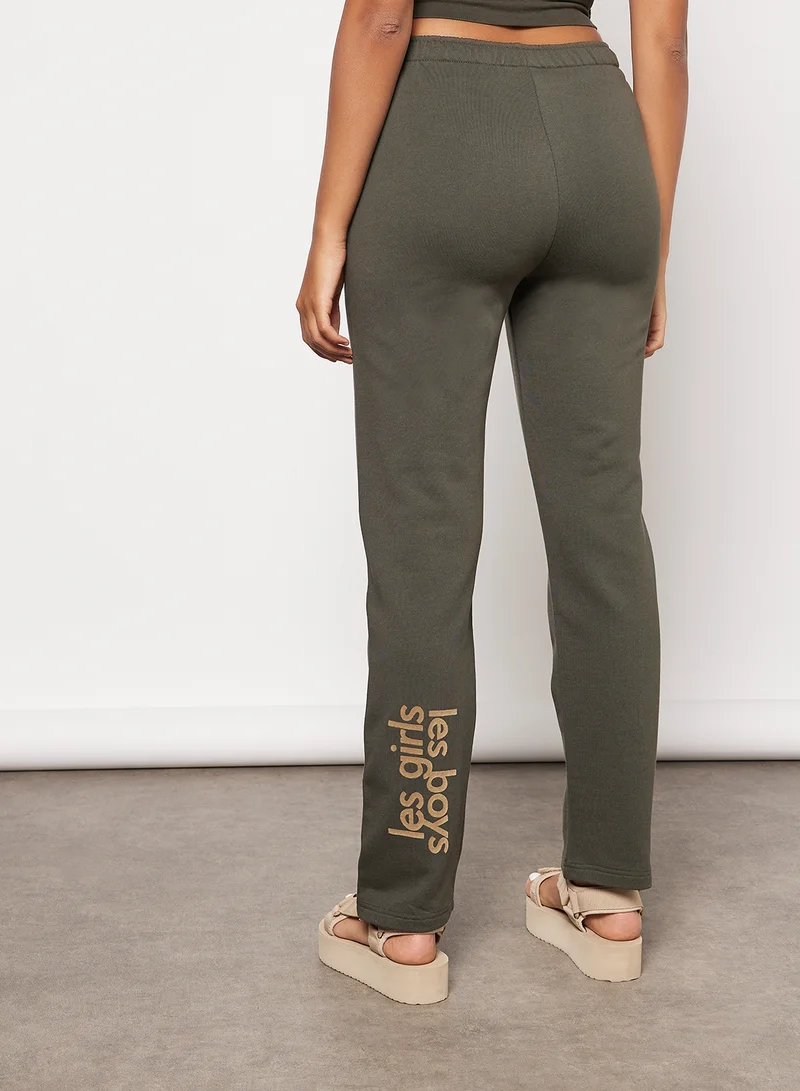 Les Girls Les Boys Straight Leg Sweatpants