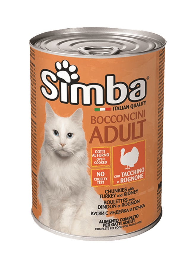 Simba Chunkes With Turkey And Kidney Cat Food 415grams - Image 1