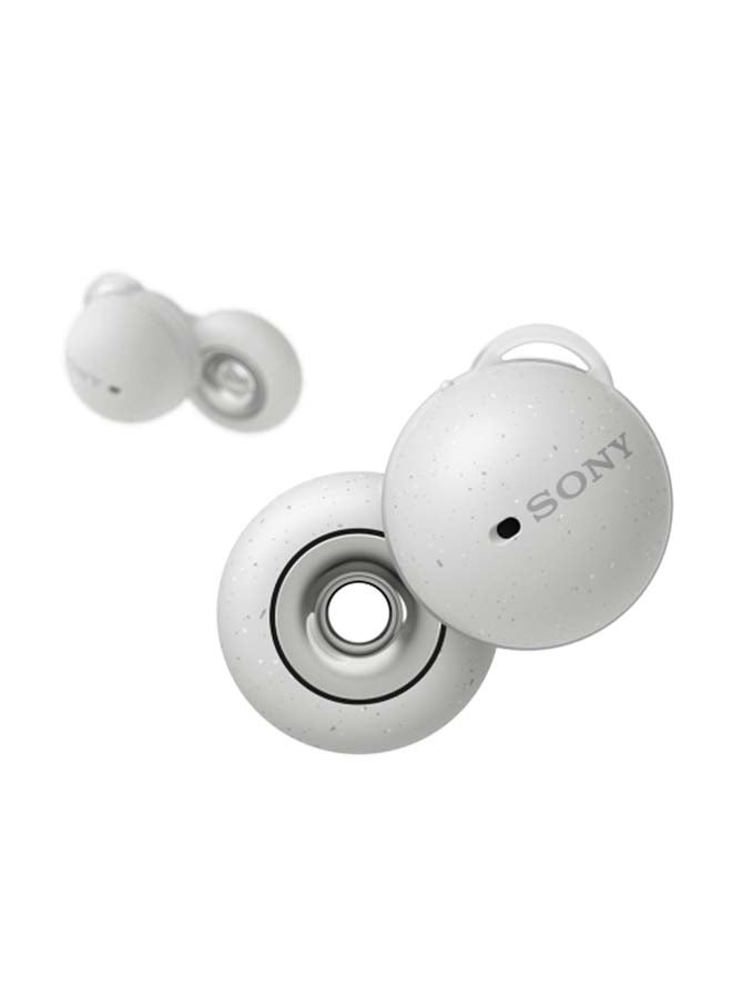 Sony - LinkBuds Truly Wireless Earbuds White - Image 1
