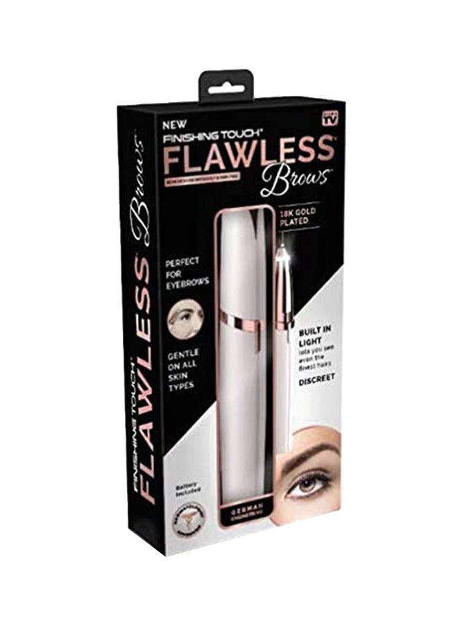 Generic - Flawless Painless Hair Remover Epilators White/Rose Gold - Image 1