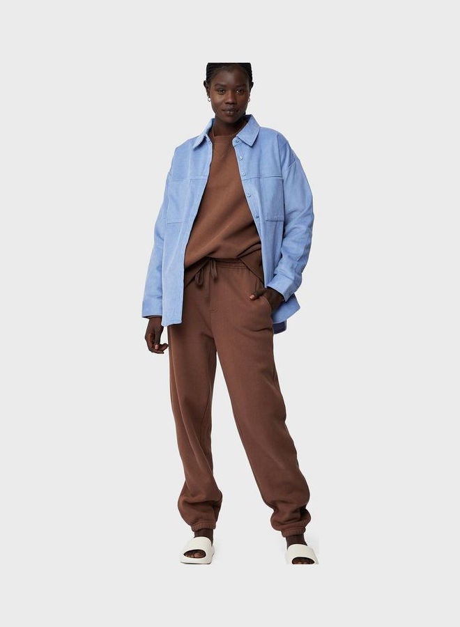 Cotton On - Lightweight Cord Shacket Blue - Image 1