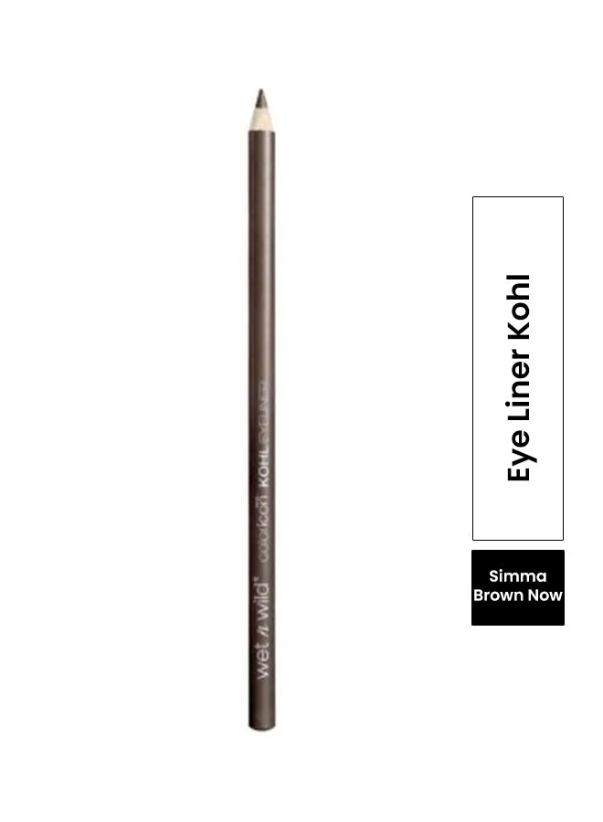 Wet N Wild Color Icon Kohl Liner Pencil Simma Brown Now  - Image 1