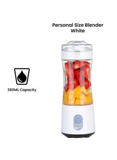 Multi-Design USB Rechargeable Electric Juice Blender 380.0 ml Blender-02 White - v1646408257/N41047383A_8