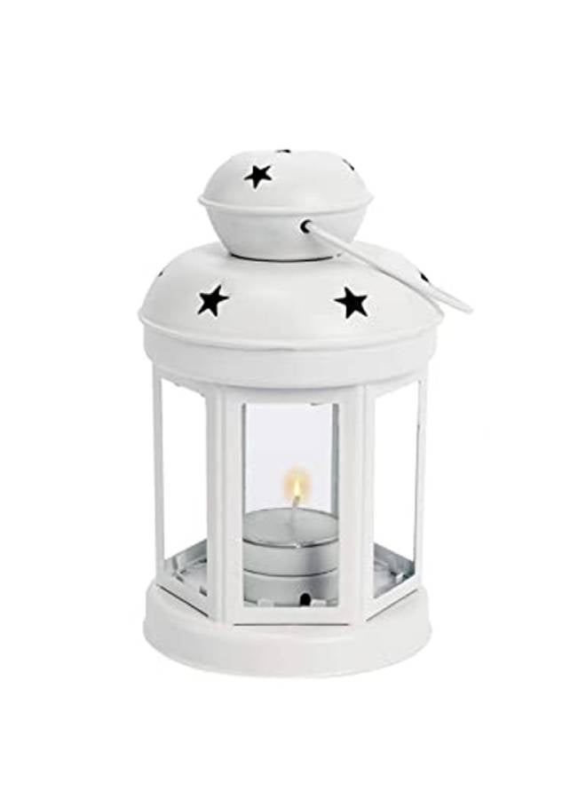 حامل شموع رمضان فانوس أبيض 21×12 سم  - Image 2