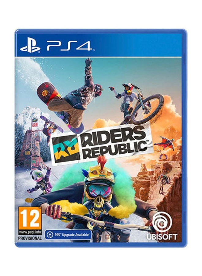 أوبيسوفت لعبة 'Riders Republic' - إصدار باللغة العربية - جهاز الألعاب بلايستيشن 4 - adventure - playstation_4_ps4