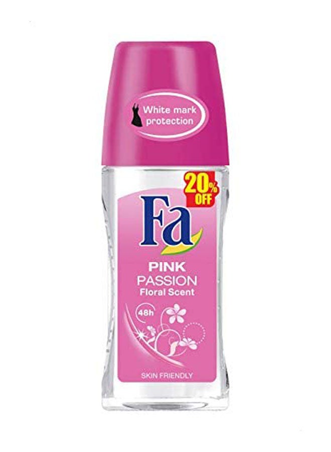 فا Roll On Pink Passion 20%Off Rose 50ml 