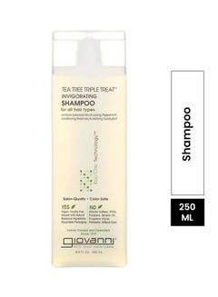 Giovanni Tea Tree Triple Treat Invigorating Shampoo 250ml 