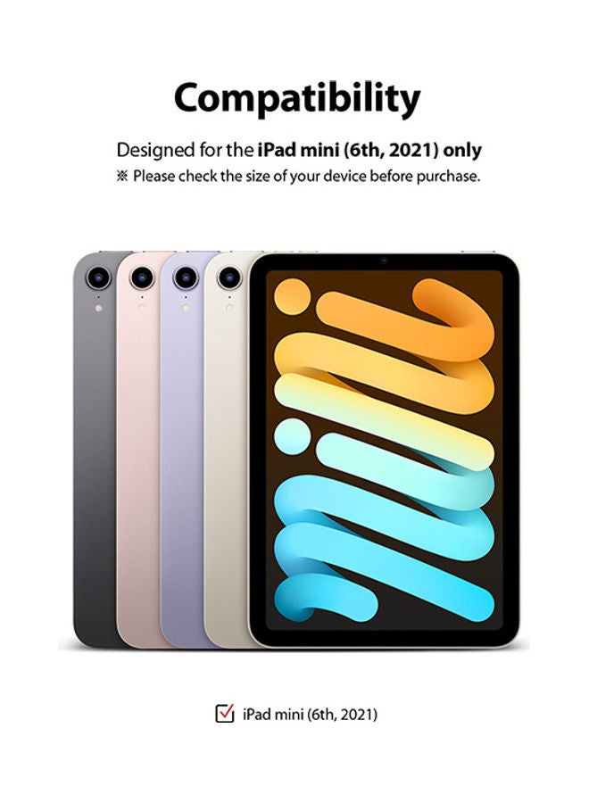 Ringke Tempered Glass Protector for iPad Mini 6 ,8.3" 2021 Full Coverage, HD Quality, Anti-Scratch Technology Clear  - Image 2