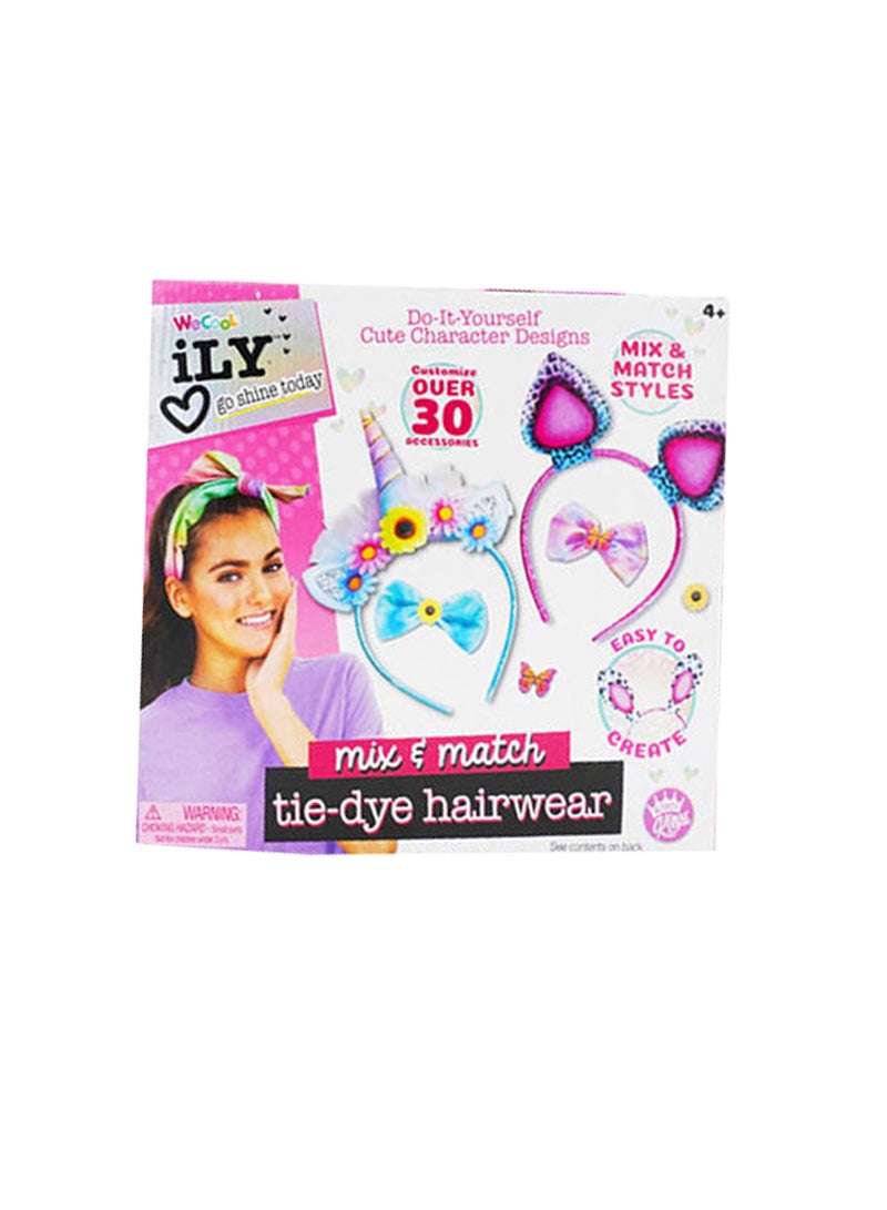 WeCool - Mix And Match Tie-Dye Hairwear 12x12inch - Image 1