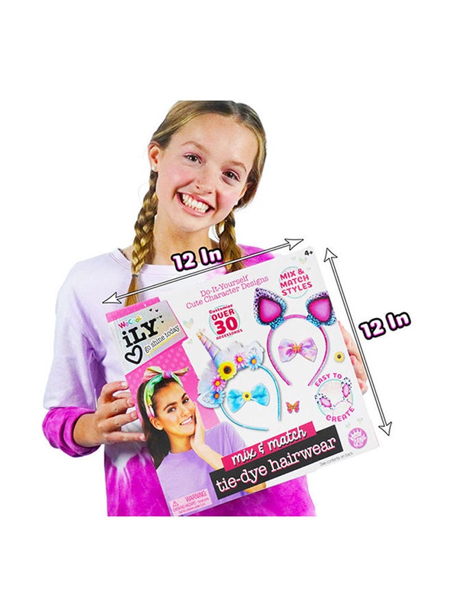 WeCool - Mix And Match Tie-Dye Hairwear 12x12inch - Image 1