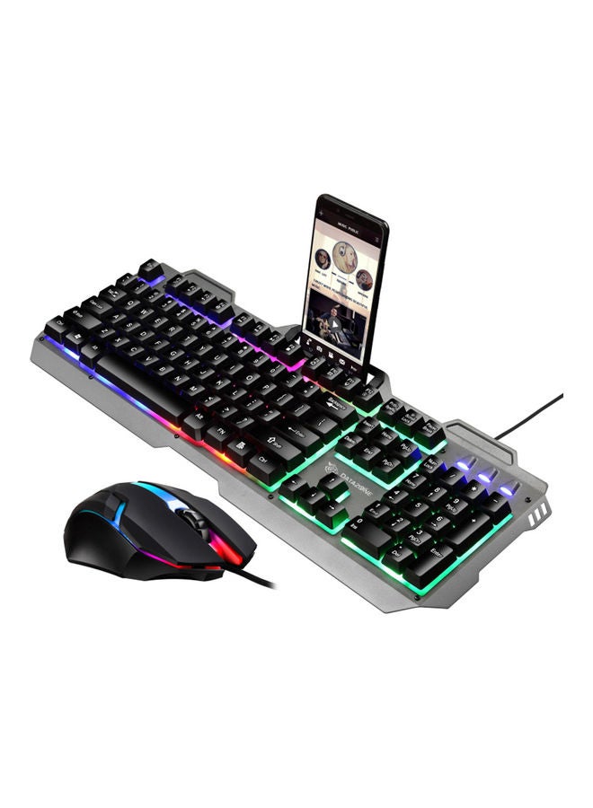 داتا زون لوحة مفاتيح ميكانيكية USB مع ماوس ألعاب بصري ولوحة ماوس/سماعة رأس - Image 1