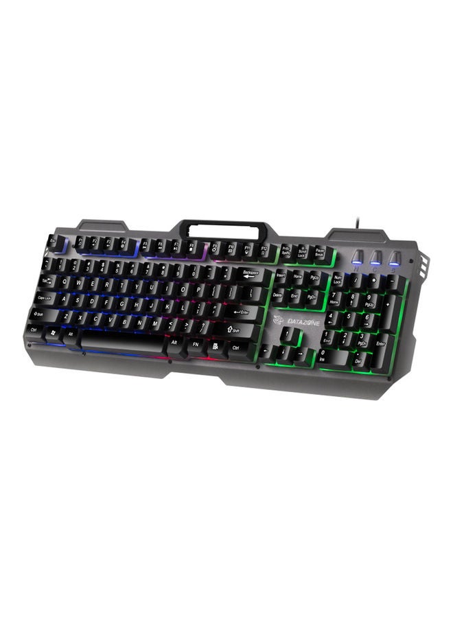 داتا زون لوحة مفاتيح ميكانيكية USB مع ماوس ألعاب بصري ولوحة ماوس/سماعة رأس - Image 2
