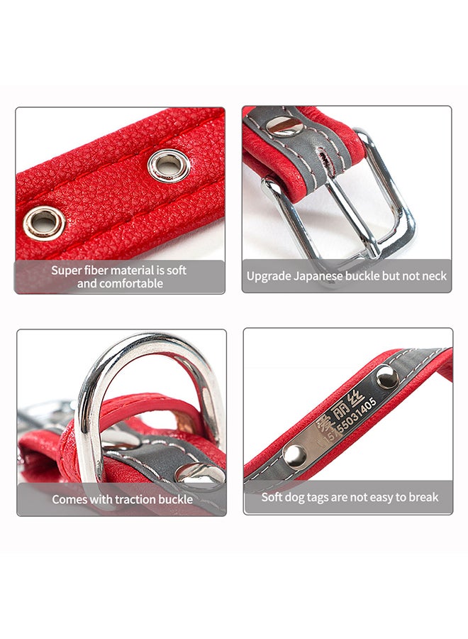 Pet Collar Red 37cm