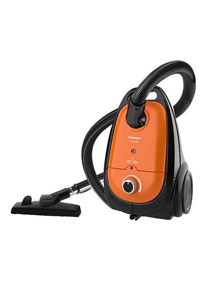 TORNADO Vacuum Cleaner  Anti-Bacteria Filter 4 L 1600 W TVC-160SO Orange/Black