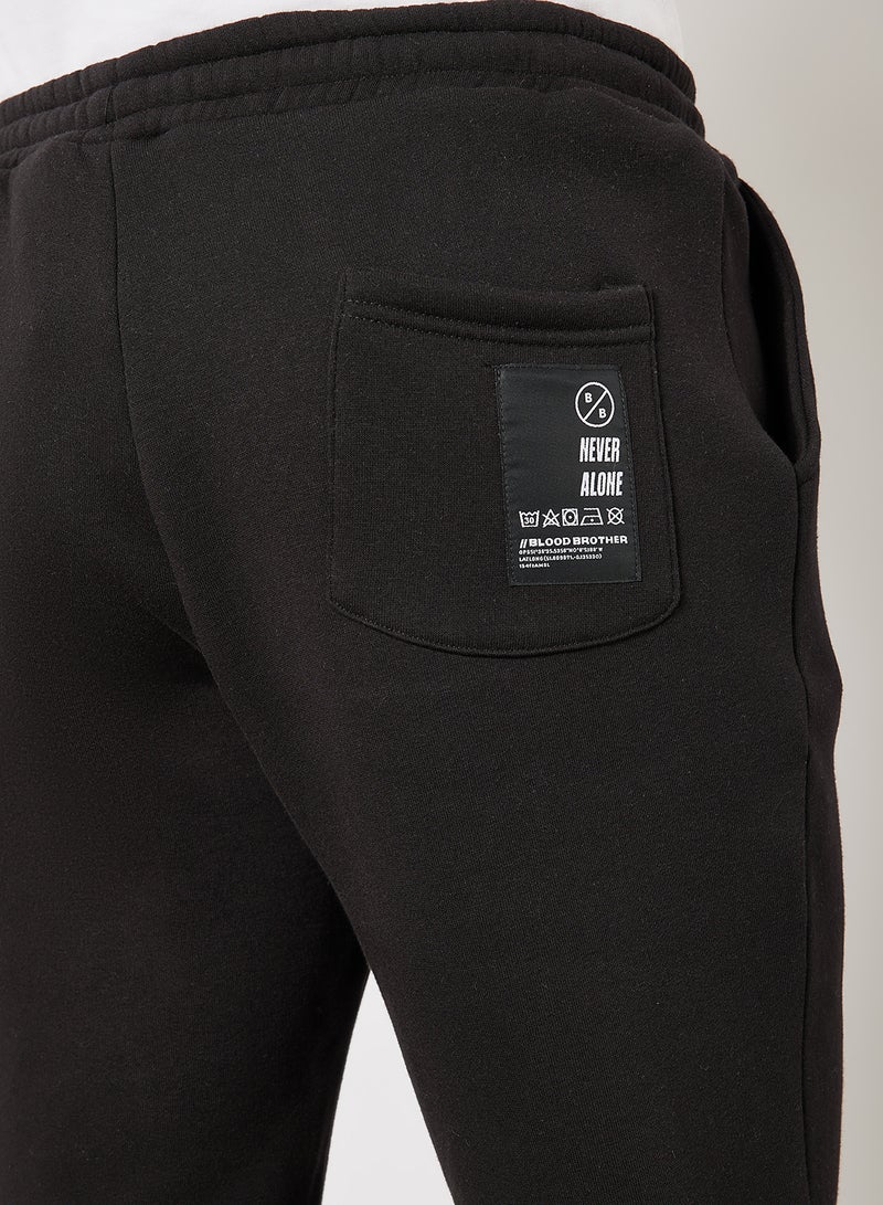 Blood Brother Drawstring Sweatpants Black  - Image 3