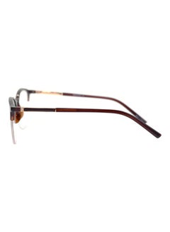 LAOONT Men's Eyeglass Oval Semi-Rimless Frame  - Image 3