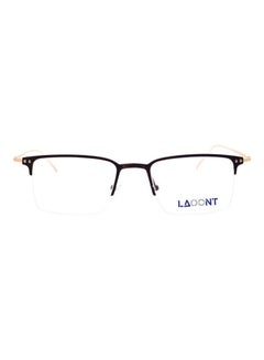 men Eyeglass Rectangular Semi-Rimless Frame