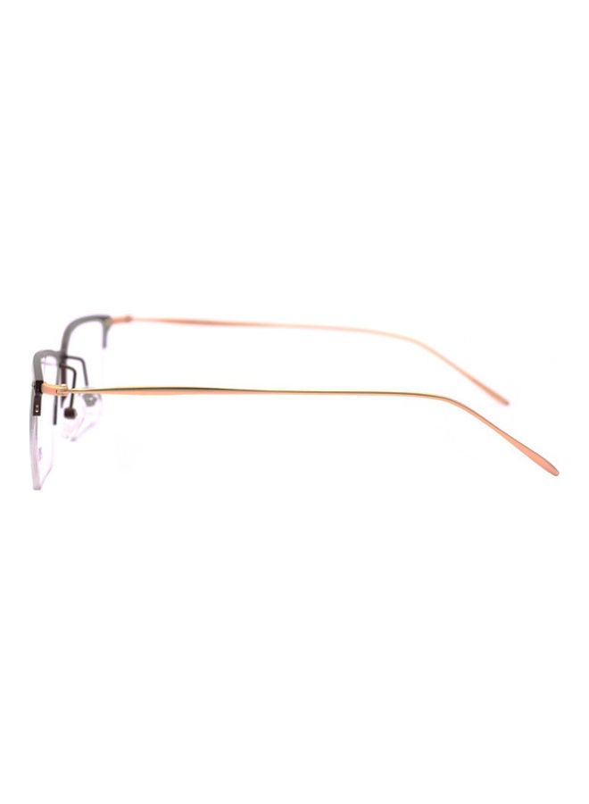 LAOONT - men Eyeglass Rectangular Semi-Rimless Frame - Image 1