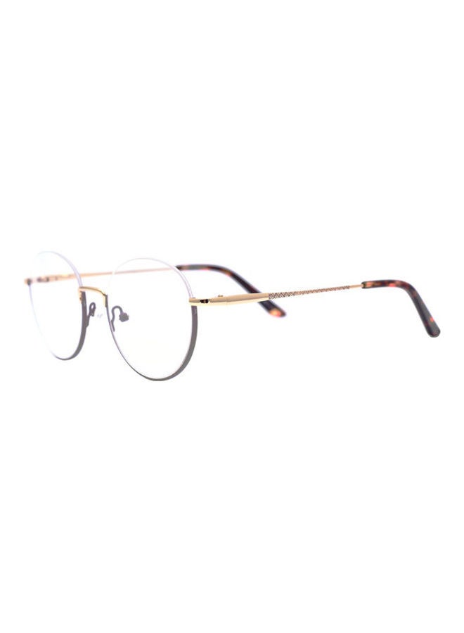 LAOONT Round Semi-Rimless Eyeglass Frame - Image 2