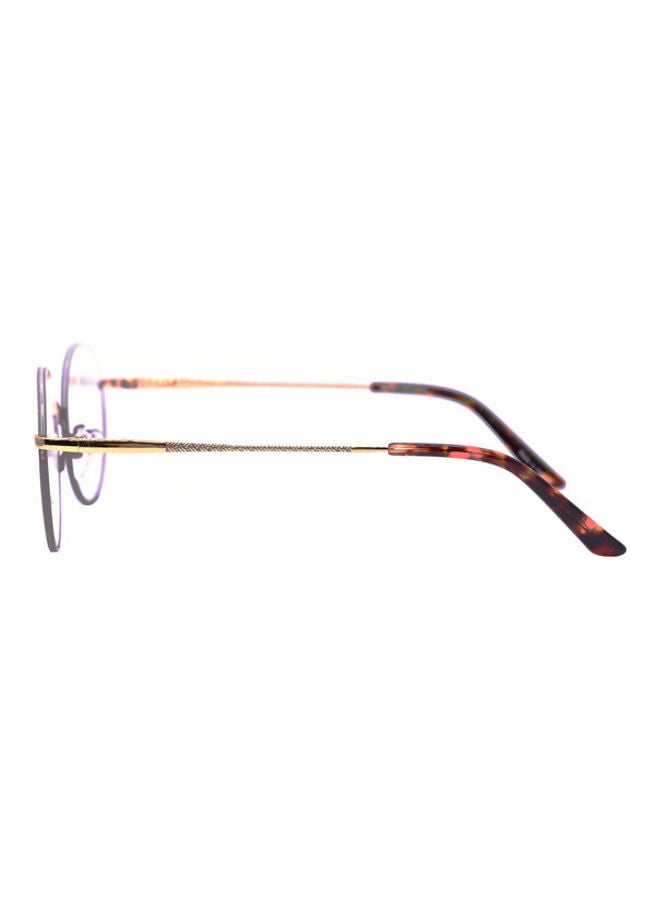 LAOONT Round Semi-Rimless Eyeglass Frame - Image 3