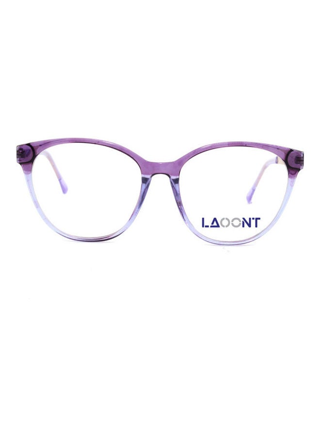 LAOONT Women's Oval Eyeglass Frame Stylish Design - Image 1