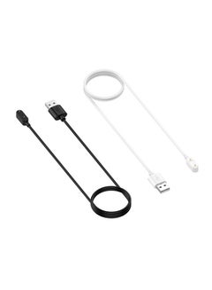 FITME 2-Piece Charging Cable for Huawei Watch Fit / Watch mini / Huawei Band 6 / Huawei Band 7 / HONOR Band 6 / Honor Watch ES Black/White  - Image 1
