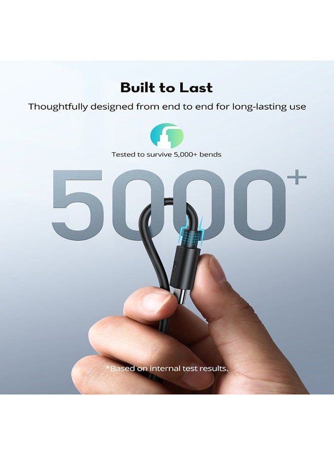 RAVPOWER Type-C To Type-C Cable Black  - Image 4