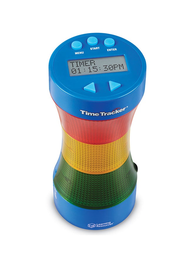 Learning Resources - Time Tracker- Visual Timer And Clock 26.9x13.7x13.7cm - Image 1