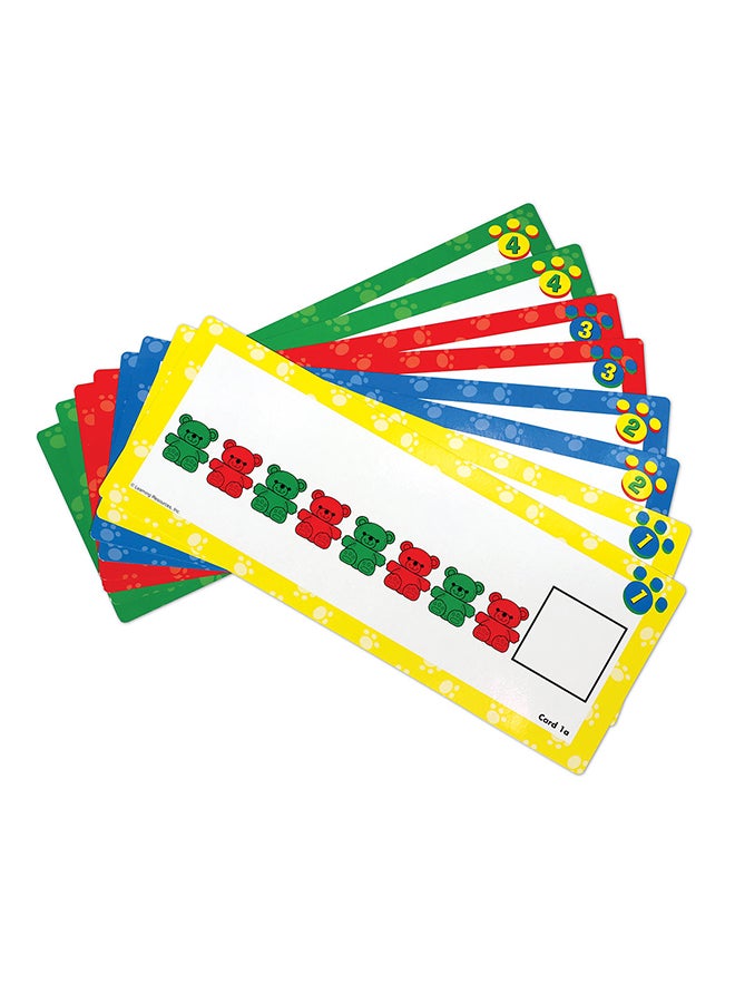 ليرننج ريسورسز 16 قطعة من بطاقات نمط عائلة الدببة الثلاثة ذات الوجهين - Image 3