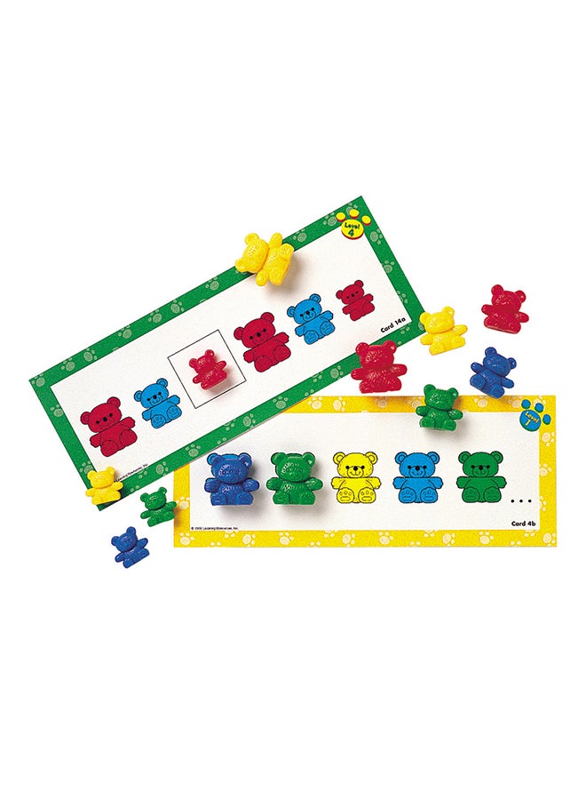 ليرننج ريسورسز 16 قطعة من بطاقات نمط عائلة الدببة الثلاثة ذات الوجهين - Image 4