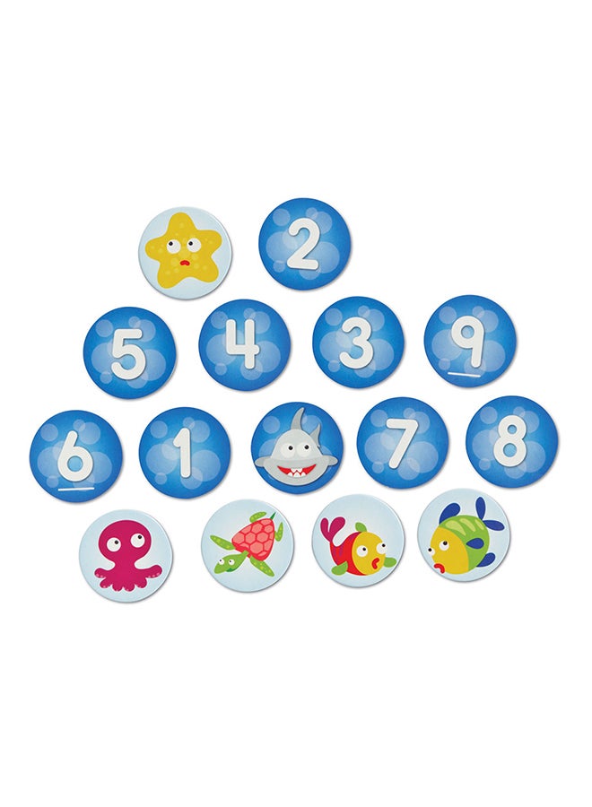 Learning Resources I Sea 10! Math Game (100-Piece, Circular Cards, Ages 6+) 15.2x9.1x8.9cm - Image 3