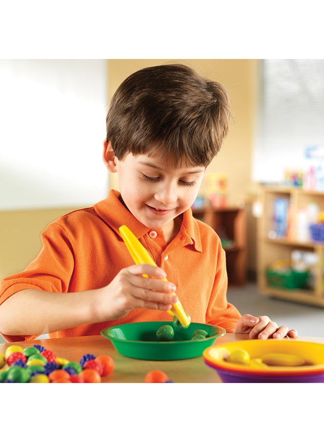 Learning Resources Primary Science Jumbo Tweezers (12-Piece Set, 15cm, Multi-Color, Ages 3+) 10.9x10.9x15.5cm - Image 5