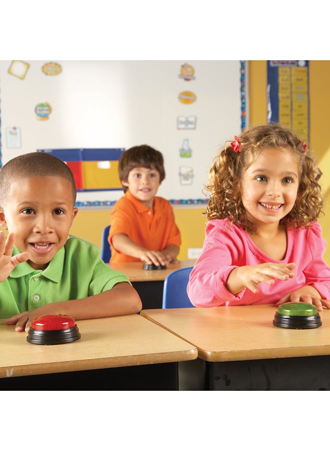Learning Resources - 4-Piece Lights and Sounds Buzzers - Image 1