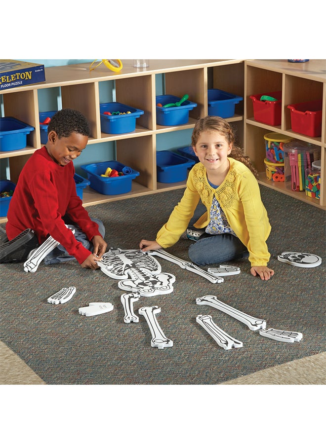 ليرننج ريسورسز أحجية أرضية من إسفنج الهيكل العظمي مكونة من 15 قطعة - Image 4